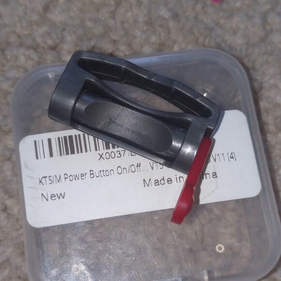 Dyson Power Button Control Clamp New KTSIM V6 V7 V8 V10 V11 V15 - Picture 2 of 2
